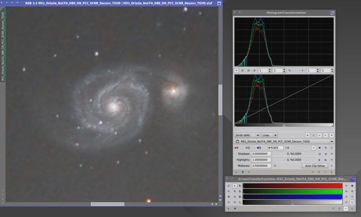 天文攝影後製影像的重裝武器:PixInsight(心得與記錄)