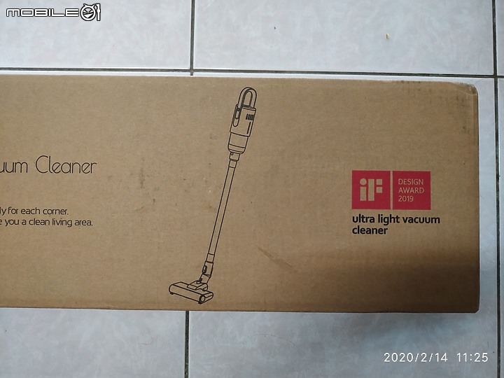 [開箱文]  小米有品 德爾瑪 Deerma VC20S 家用立式無線吸塵器充電吸塵器(IF國際設計大獎新無線輕羽系列)