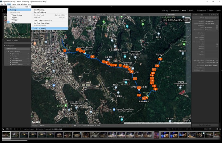 【教學】替你的相片加上GPS tag吧