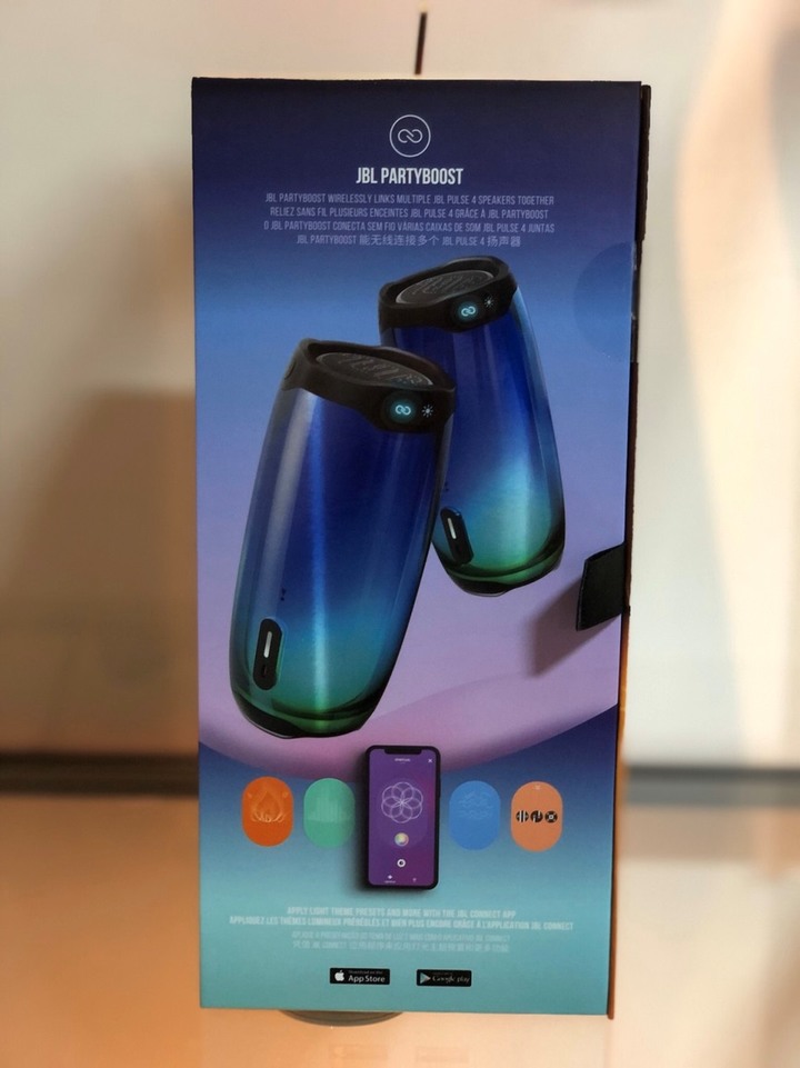 【開箱】JBL PULSE4攜帶式藍芽喇叭 HOLD住全場 最騷最美!