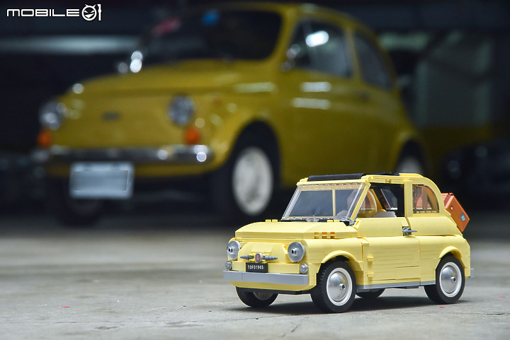 【搭真車一起開箱！】樂高Lego 10271 Fiat 500，各項經典元素完整重現！