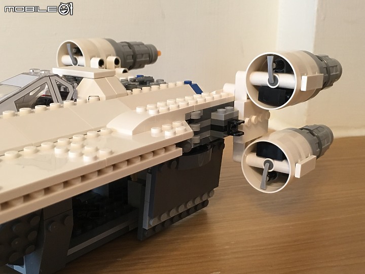 LEGO Rogue one 75155 U-Wing "改" 晚開箱