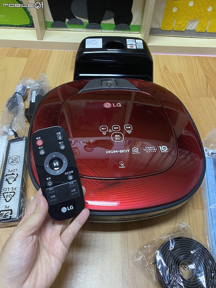點我看大圖 【試用】LG A9+與濕拖清潔機器人,媽媽的打掃神器與陪玩好幫手。