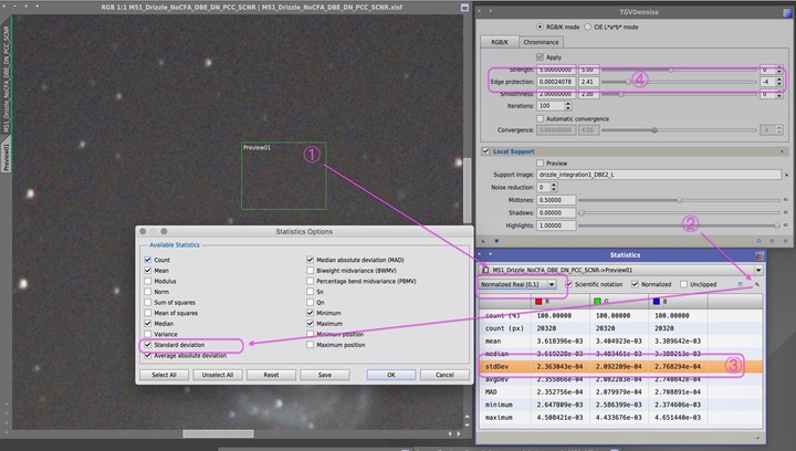 天文攝影後製影像的重裝武器:PixInsight(心得與記錄)