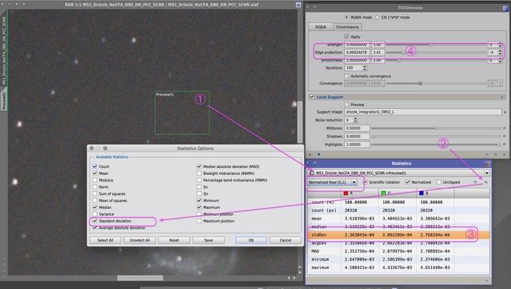 天文攝影後製影像的重裝武器：PixInsight（心得與記錄）