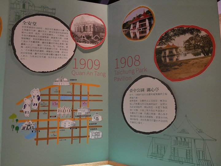 臺中市 中區 全安堂台灣太陽餅博物館+株式會社彰化銀行本店 — 傳統臺中名產、百年老屋與老銀行的匯集