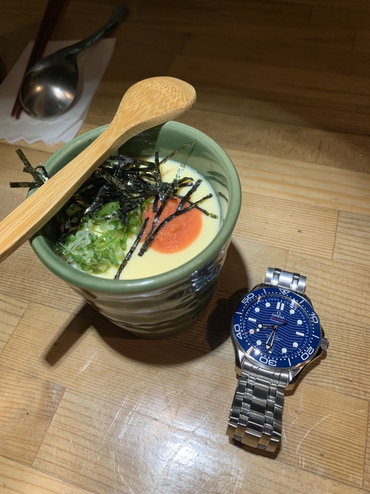 OMEGA seamaster 300m 藍面開箱（人生小故事）