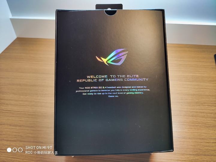 ROG STRIX GO 2.4 無線電競耳機 開箱介紹