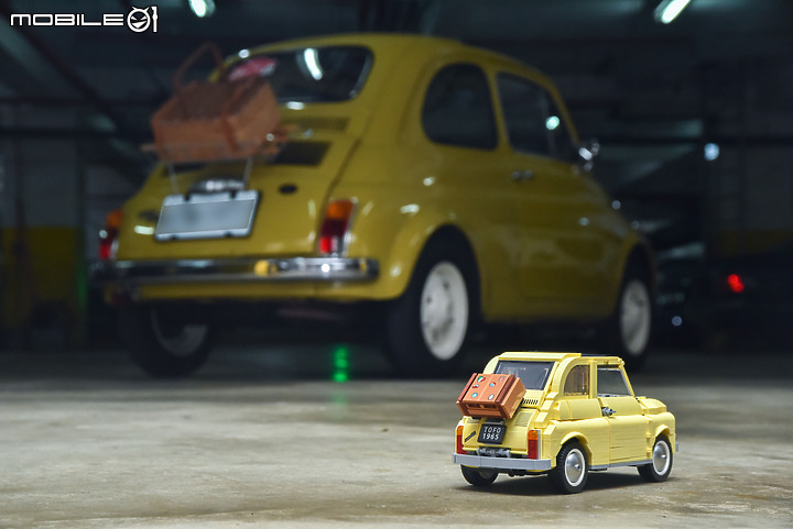 【搭真車一起開箱！】樂高Lego 10271 Fiat 500，各項經典元素完整重現！