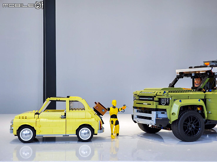 【搭真車一起開箱！】樂高Lego 10271 Fiat 500，各項經典元素完整重現！