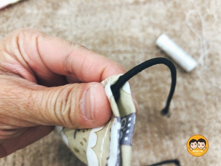 【手作】DIY鬆緊帶口罩套，讓自製口罩套包覆性更好