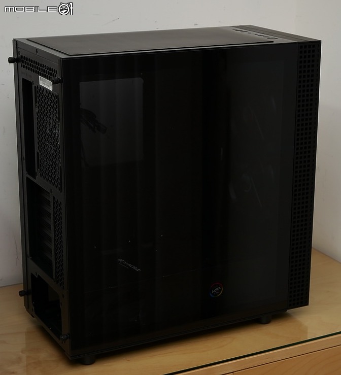 點我看大圖 車用防爆膜加持 BitFenix 火鳥 DAWN TG 黎明至尊 ATX 開箱