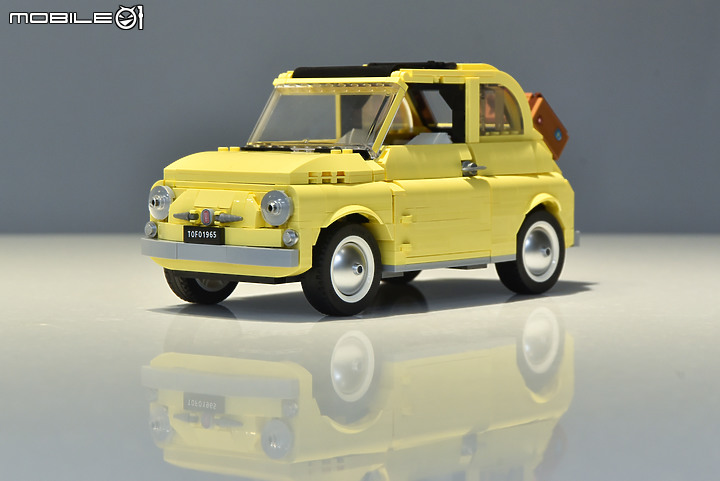 【搭真車一起開箱！】樂高Lego 10271 Fiat 500，各項經典元素完整重現！