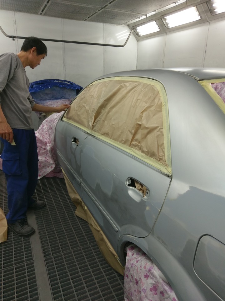 99年 Tierra 1.8 ghia 21歲的生日禮物~（單元２全車鈑烤-原廠篇）