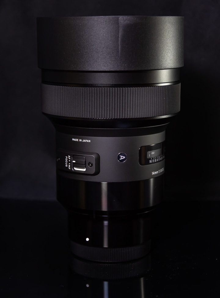 [開箱]Sigma 14mm f1.8 DG HSM ART for Sony卡口 不專業開箱 (同場加映STC內置型濾鏡nd16)