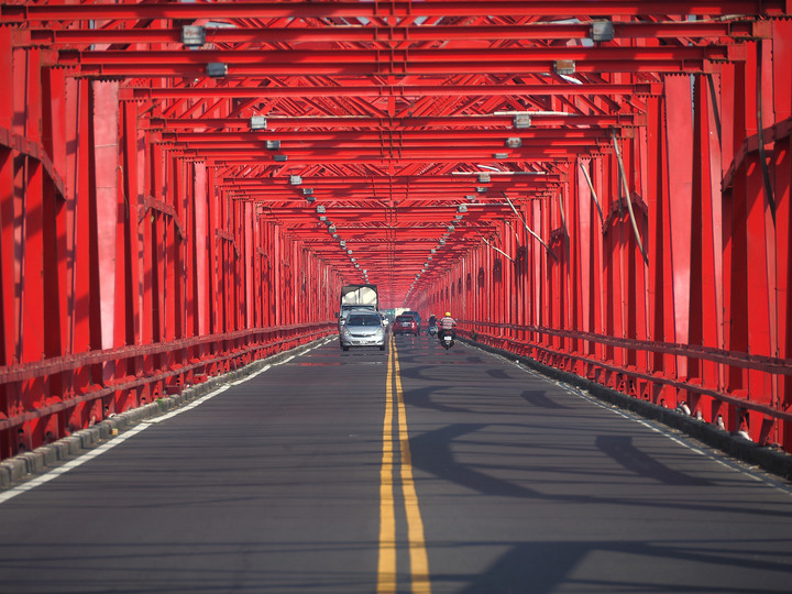 雲林 西螺 西螺大橋 — 曾經的遠東第一公路長橋,縱貫南北一氣通