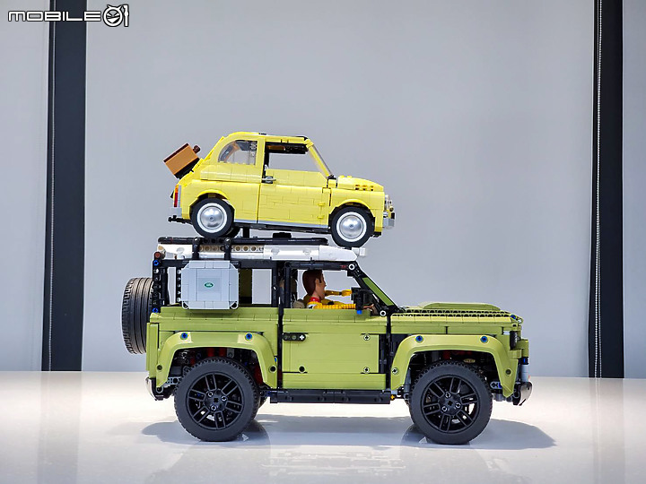 【搭真車一起開箱！】樂高Lego 10271 Fiat 500，各項經典元素完整重現！