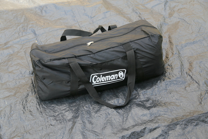 [開箱]Coleman 3025+ TOUGH圓頂露營帳篷(黑黑帳) ft. 泰坦天際哈比天幕