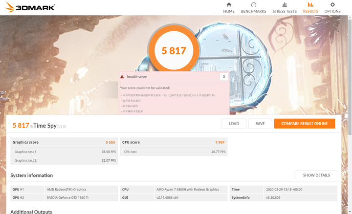 ASUS TUF Gaming A17 FA706IU 開箱簡單測試,附3500X 比較,兼疑難雜症問題分享