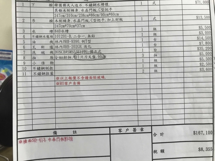 詢問廚具報價及建議 Mobile01