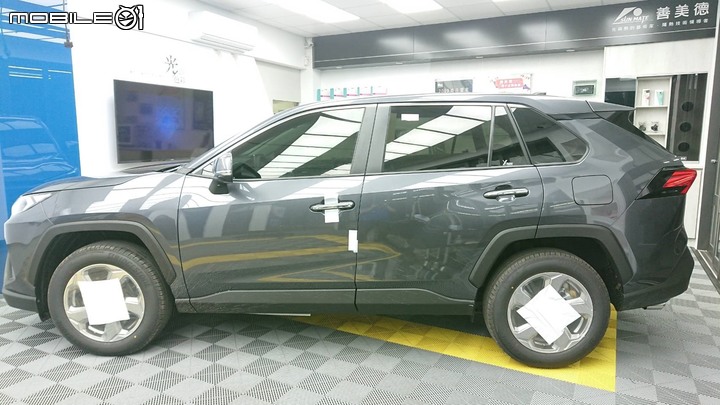 汽車隔熱紙選擇TOYOTA RAV4 FSK冰鑽 KT38+SOLARGARD舒熱佳 LX25隔熱紙,台中潭子善美德開箱