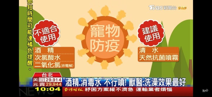 次氯酸水可以用來清潔寵物皮膚嗎？