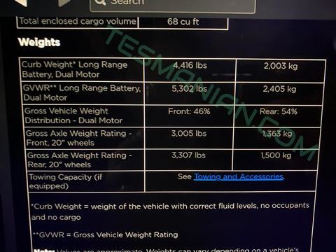 《Model Y》車長車重揭露/比Model 3長60mm重160kg