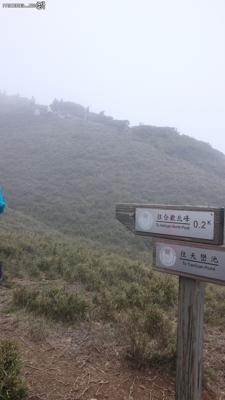 合歡山北峰~合歡山西峰~華岡