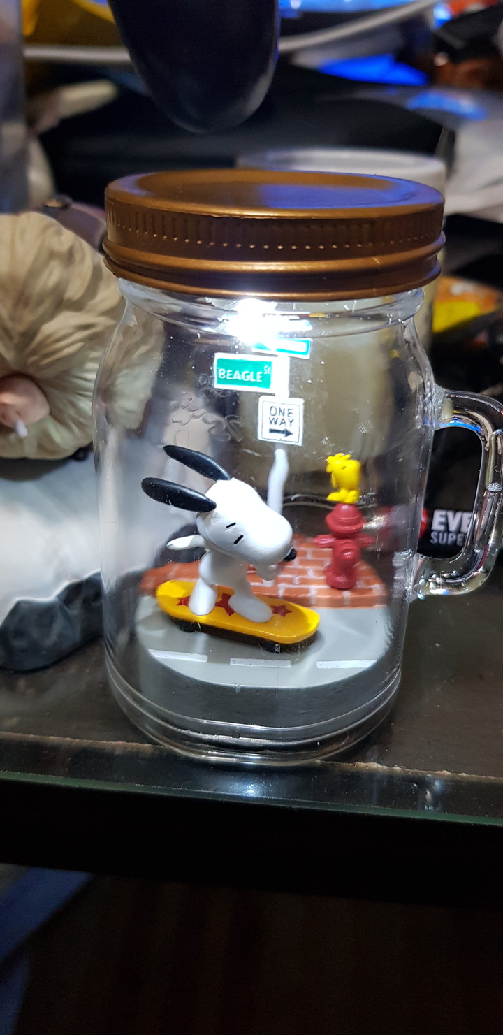 史努比扭蛋升級小夜燈DIY
