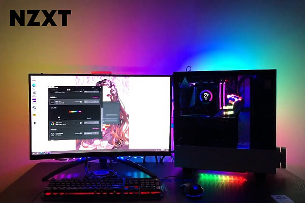 沉浸動漫與遊戲之最，恩傑 NZXT Hue2 Ambient V2 螢幕環景背光氣氛燈！