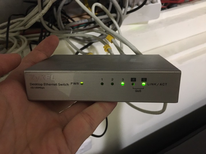 租屋處乙太網路沒有有效的IP設定