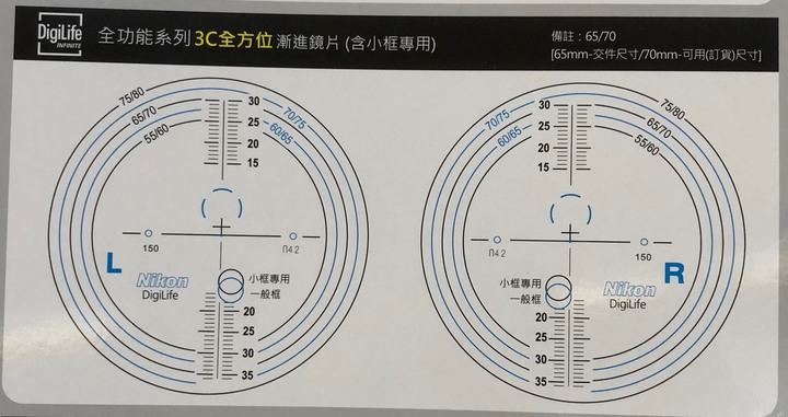 [開箱] DITA Lancier+Nikon 全視線3C全方位漸進鏡片升級A4濾藍光鍍膜