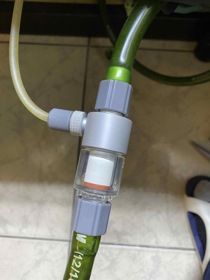外置二氧化碳細化器 更換記