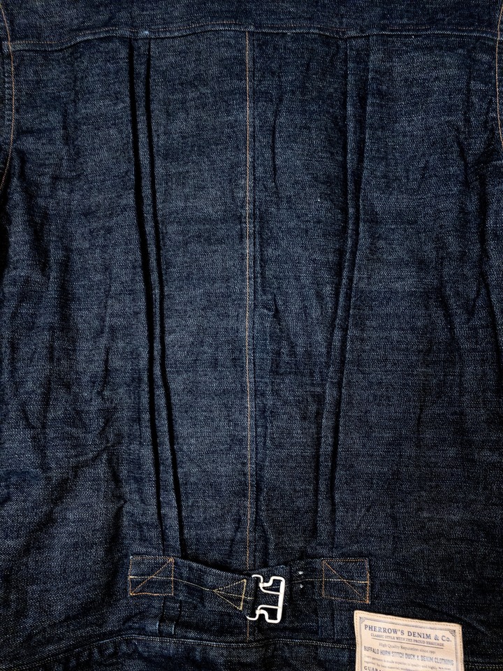 【開箱】Pherrow's Frontier Series Denim Blouse 100WB 13.25oz