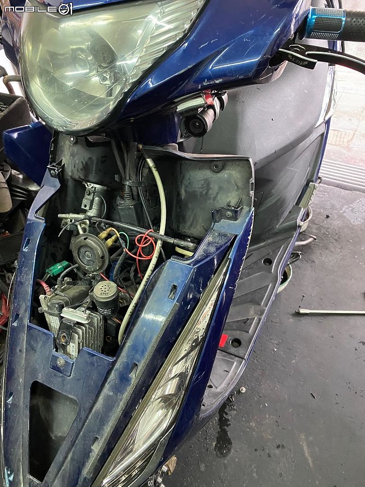點我看大圖 MIO M738D 一次裝兩組 GSR125 + XR (裝兩台中一台籤王?! 2020/4/6更新)