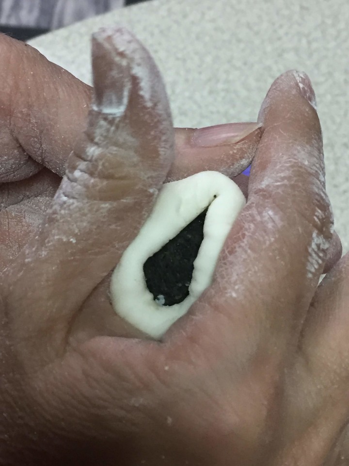 休假不能出門 在家手做湯圓