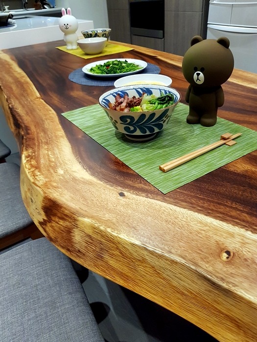 點我看大圖 【餐桌開箱】熊窩裡的●○雨豆樹