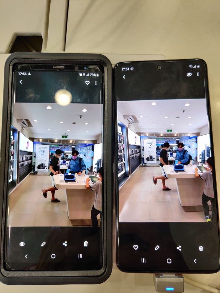 舊旗艦對決新中階  Galaxy Note8 vs Galaxy A71