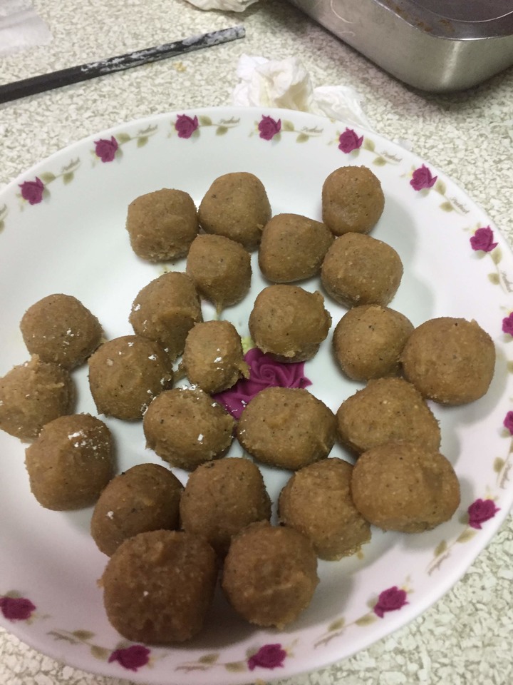 休假不能出門 在家手做湯圓