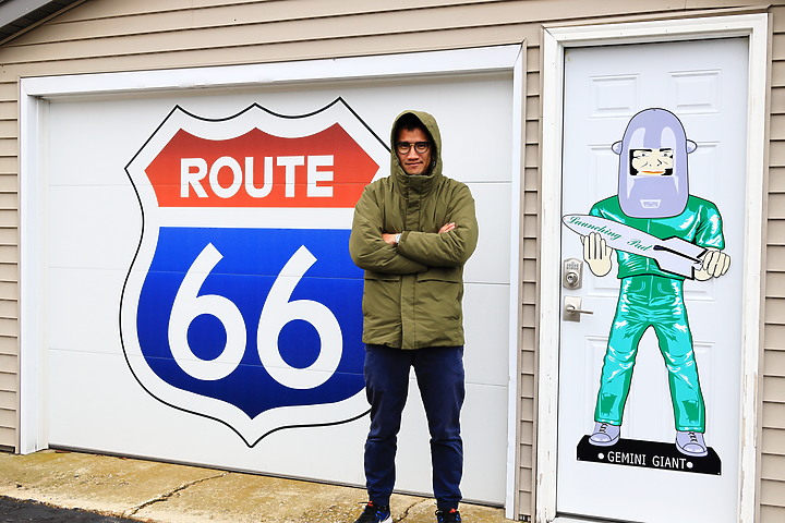 點我看大圖 (映像旅行) 有一種夢叫做Route 66 (上)-追尋自由的開端in美國 feat. Canon EOS R、Oris Aquis GMT雙時區日期錶、Unicode M2
