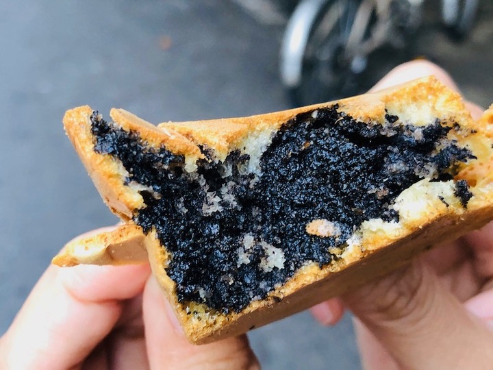 [嘉義市] 「銅共啊餅」南門圓環旁古法創新脆皮紅豆餅！口味變化多樣！私推青醬鮪魚和芝麻新口味！