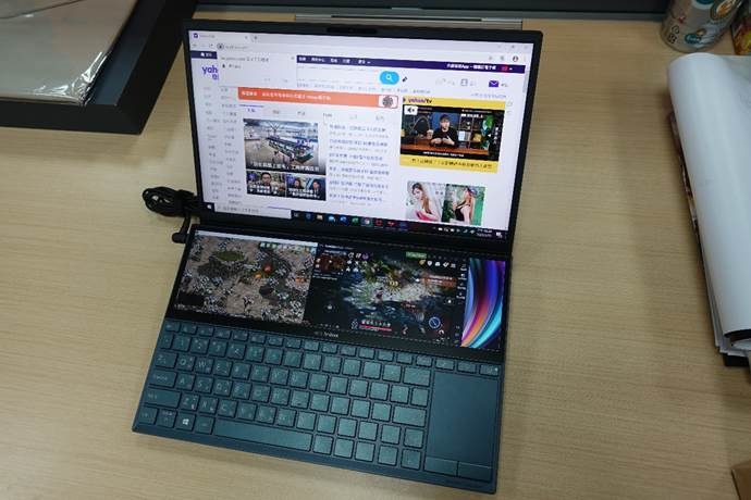 工作及掛機的完美方案 - Zenbook Duo UX481蒼宇藍 開箱