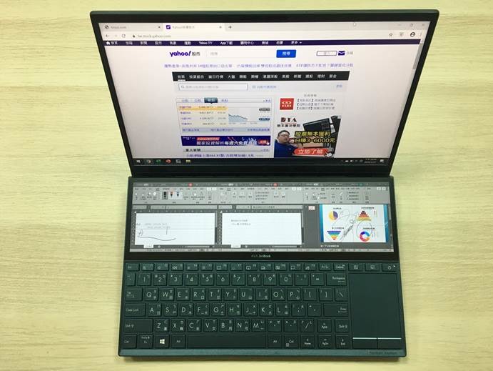 工作及掛機的完美方案 - Zenbook Duo UX481蒼宇藍 開箱