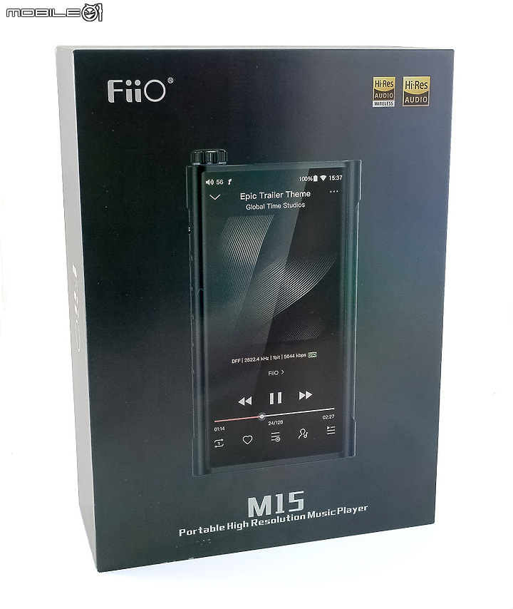點我看大圖 【北極熊開箱】旗艦級音樂饗宴- FiiO M15