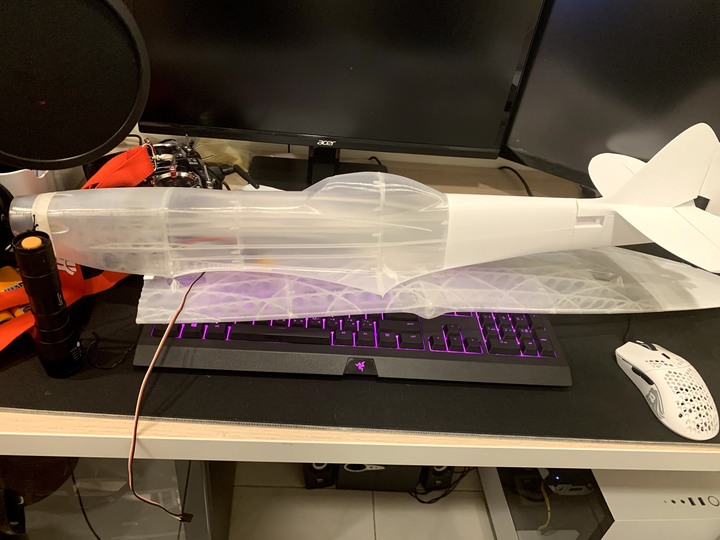3D列印遙控飛機 2020-03-17 試飛成功