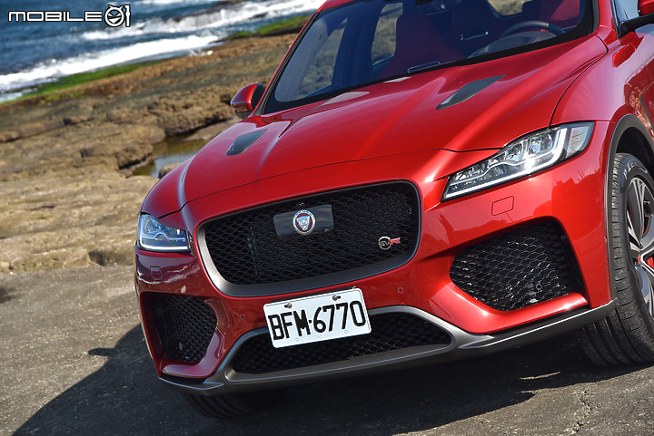 Jaguar F-PACE SVR 性能旗艦試駕 狂野不羈的八缸魅力！