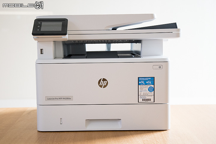 次世代的教材幫手 Hp M428fdw 與 M404dn 雷射事務印表機 手機操作快速印製文件和照片