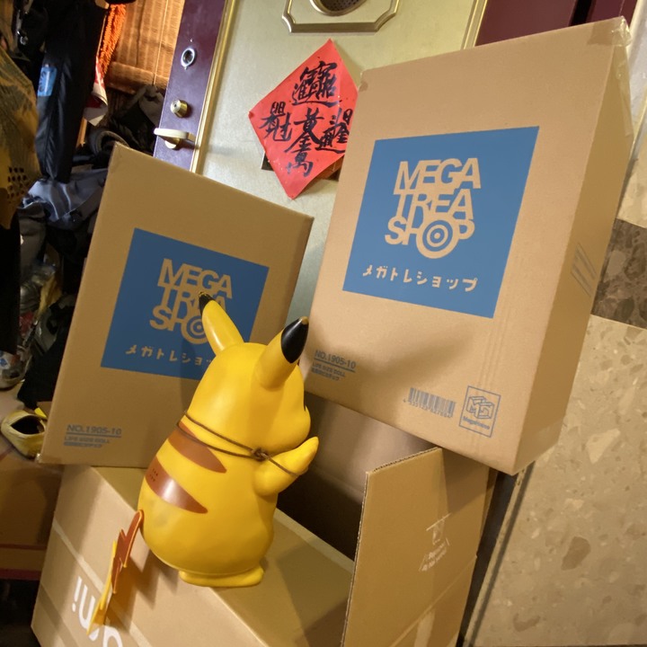 點我看大圖 『萌 開箱』去年中日本 限定販売 LIFE SIZE DOLL 名探偵ピカチ 終於入手啦!