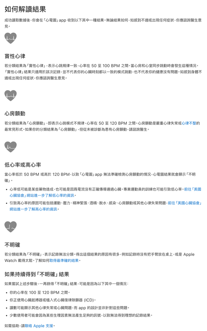 WatchOS 6.2正式版來了，台灣版ECG心電圖，已開通過的可以用！