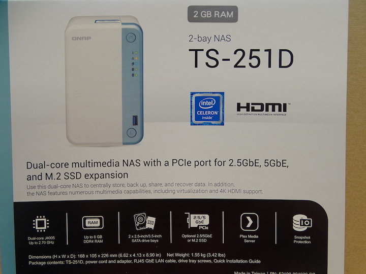 『開箱』NAS再進化!AI智慧QNAP TS-251D 雲端儲存裝置